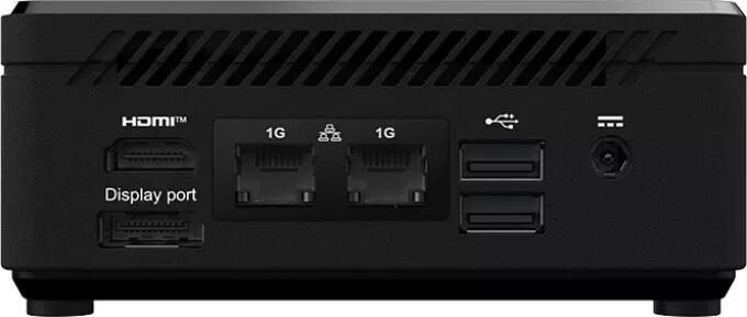 MSI Cubi N ADL-007DE Mini-PC Intel Prozessor N100, 4GB RAM, 128GB SSD, Win11 Pro von MSI