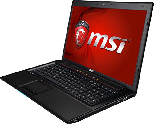 MSI GP70-2PEi581FD 43,9 cm (17,3 Zoll) Laptop (Intel Core-i5 4210H, 2,9GHz, 8GB RAM, 500GB HDD, NVIDIA GeForce 840M, kein Betriebssystem) schwarz von MSI