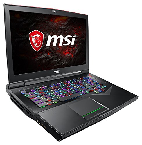 MSI GT75VR 7RF-015DE Titan Pro (43,9 cm/17,3 Zoll/120Hz) Gaming-Notebook (Intel Core i7-7820HK, 32GB RAM, 512GB PCIe SSD + 1 TB HDD, Nvidia GeForce GTX 1080, Windows 10 Home) schwarz GT75 von MSI
