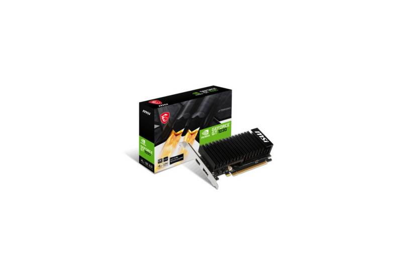 MSI GeForce GT 1030 4GHD4 LP OC Grafikkarte von MSI