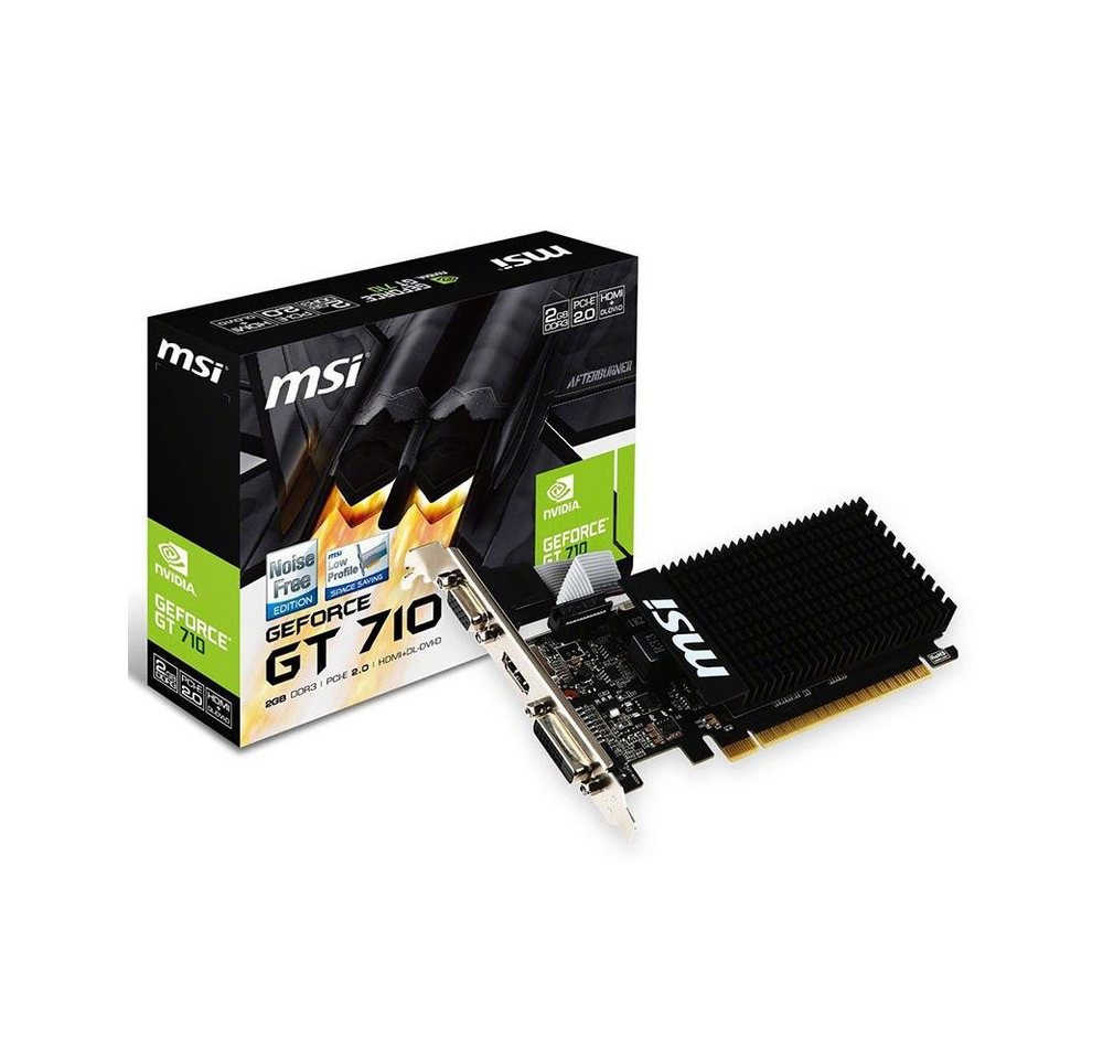 MSI GeForce GT 710 2048MB Grafikkarte MSI GeForce GT 710 2048MB Grafikkarte von MSI