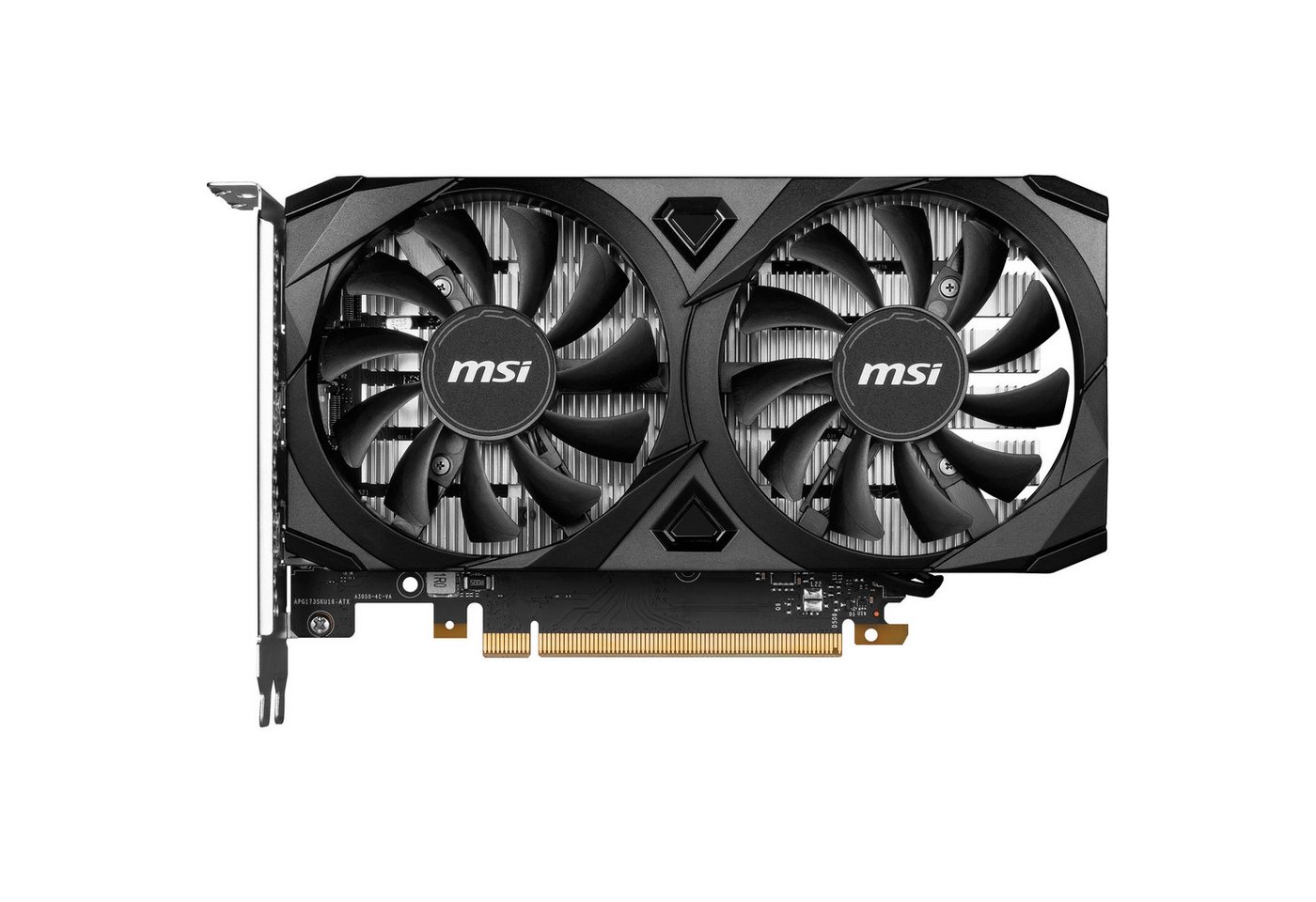 MSI MSI GeForce RTX 3050 Ventus 2X 6G OC, Grafikkarte, Grafikkarte (6 GB) von MSI