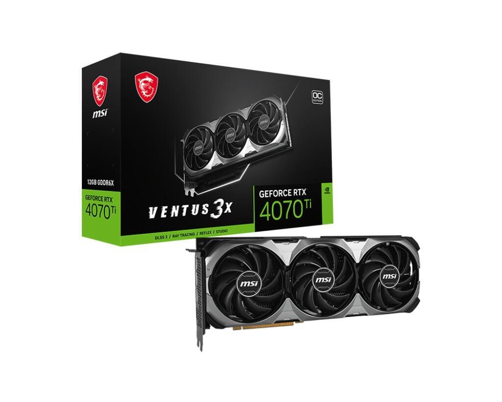 MSI GeForce RTX 4070 Ti VENTUS 3X E von MSI