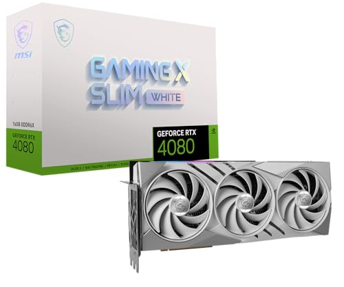 MSI GeForce RTX 4080 16GB Gaming X Slim White von MSI