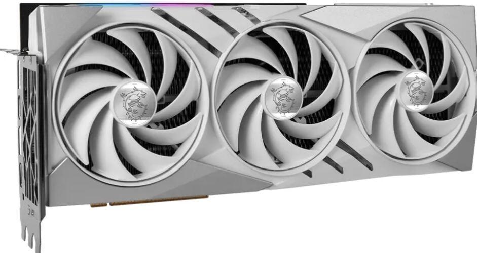 MSI GeForce RTX 4080 SUPER 16G Gaming X Slim White, 16GB GDDR6X, 2x HDMI, 2x DP von MSI