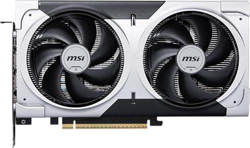 MSI GeForce RTX 5060 Ti 8G Ventus 2X OC Plus - 8GB GDDR7 (28Gbps/128-bit), PCIe 5X 16, Boost: 2602 MHz, HDMI 2.1b, DisplayPort 2.1b, Extra Core-Pipes von MSI