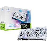 MSI GeForce RTX 5070 Ti 16G GAMING TRIO OC White 16GB GDDR7 1x HDMI, 3x DP MSI GeForce RTX 5070 Ti 16G GAMING TRIO OC White 16GB GDDR7 1x HDMI, 3x DP von MSI