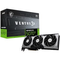 MSI GeForce RTX 5070 Ti 16G VENTUS 3X OC 16GB GDDR7 Grafikkarte 1x HDMI, 3x DP MSI GeForce RTX 5070 Ti 16G VENTUS 3X OC 16GB GDDR7 Grafikkarte 1x HDMI, 3x DP von MSI