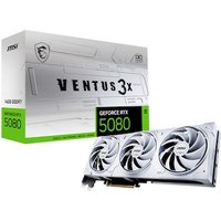 MSI GeForce RTX 5080 16G VENTUS 3X OC WHITE 16GB GDDR7 1x HDMI, 3x DP von MSI