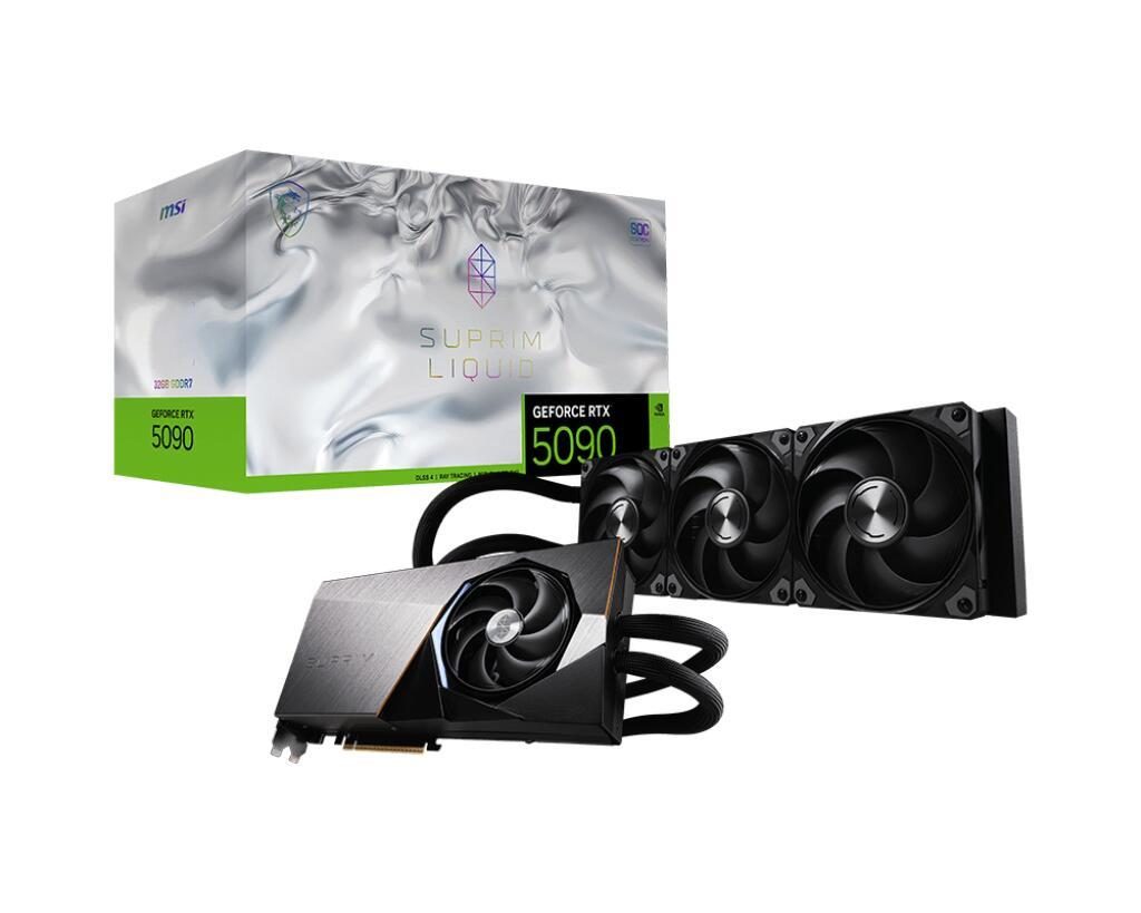 MSI GeForce RTX 5090 32G SUPRIM LIQUID SOC MSI GeForce RTX 5090 32G SUPRIM LIQUID SOC von MSI