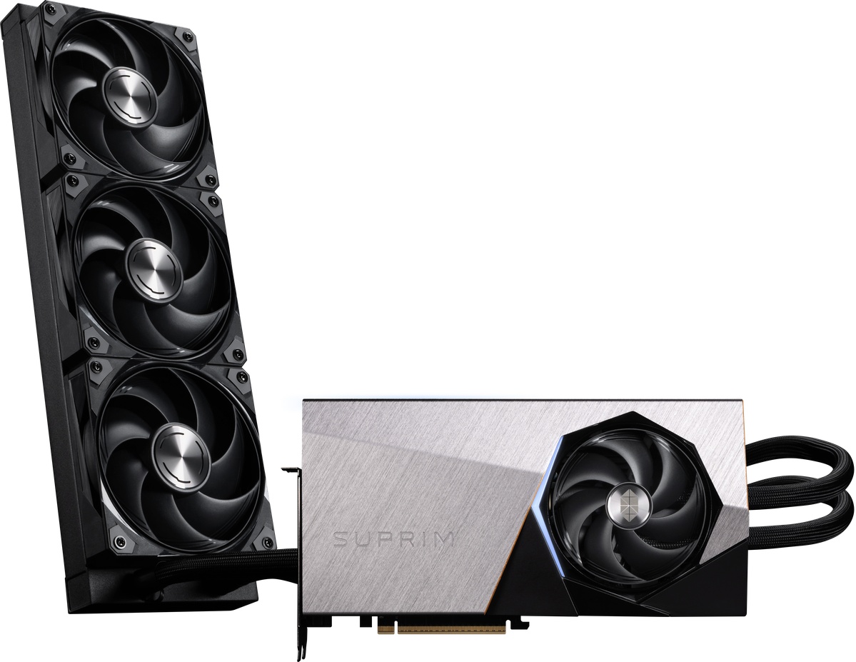 MSI GeForce RTX 5090 32G Suprim Liquid SOC - 32GB GDDR7, HDMI, 3x DP MSI GeForce RTX 5090 32G Suprim Liquid SOC - 32GB GDDR7, HDMI, 3x DP von MSI