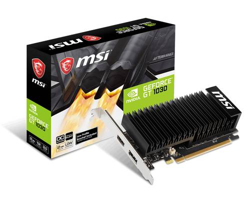 MSI Grafikkarte GT1030 2GB PCIe 3.0 x16 von MSI