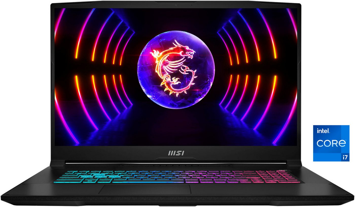 MSI Katana 17 B13VFK-1297 Gaming-Notebook (43,9 cm/17,3 Zoll, Intel Core i7 13620H, GeForce RTX 4060, 1000 GB SSD) von MSI