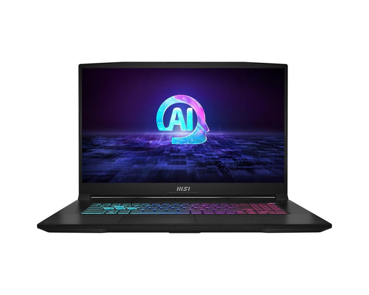 MSI Katana A17 AI B8VG-865 Gaming-Notebook (43.94 cm/17.3 Zoll, AMD Ryzen 9 8945HS, RTX 4070, 1000 GB SSD) von MSI