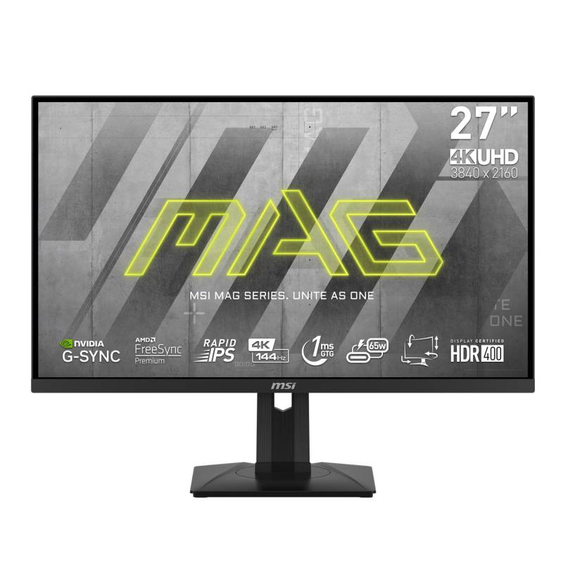 MSI MAG 274UPFDE Gaming Monitor - 4K UHD, IPS, 144Hz USB-C 65Watt von MSI