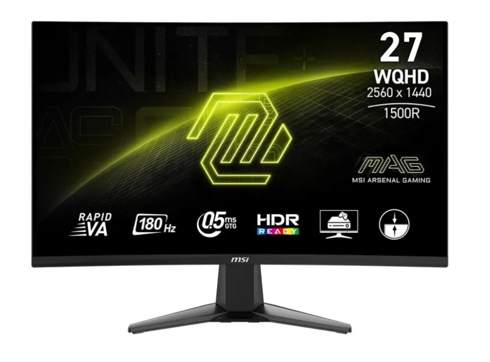 MSI MAG 27CQ6FDE - LED-Monitor - Gaming - gebogen - 68.6 cm (27) (9S6-3CD91M-023) von MSI