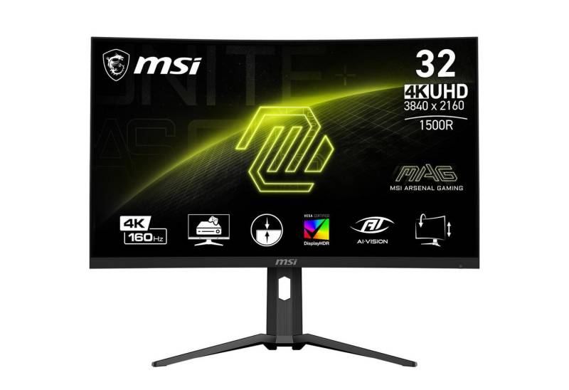 MSI MAG 321CUPDE OLED-Monitor (3.840 x 2.160 4K UHD, 1 ms Reaktionszeit, VA Panel) von MSI