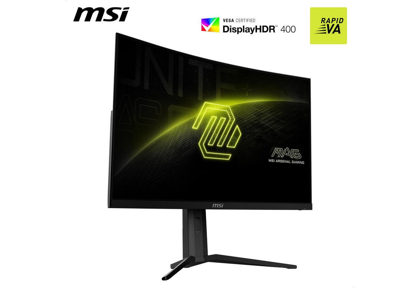 MSI MAG 321CUPDFDE Gaming-LED-Monitor (3.840 x 2.160 4K UHD, 0,5 ms Reaktionszeit, 160 Hz, VA Panel) von MSI