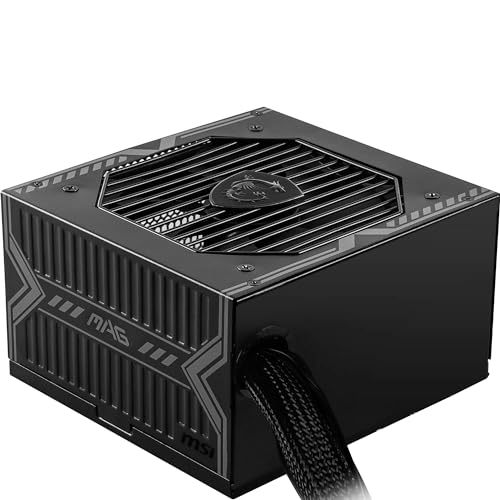 MSI MAG A750BN PCIE 5.0 Neztteil, 750W, 80 PLUS Bronze, PCIe 5.0 GPU Unterstützung, ATX PSU MSI MAG A750BN PCIE 5.0 Neztteil, 750W, 80 PLUS Bronze, PCIe 5.0 GPU Unterstützung, ATX PSU von MSI
