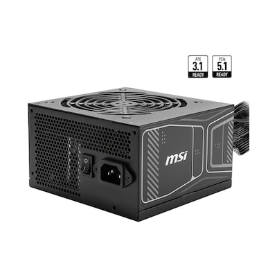 MSI MAG A750GB 750 Watt ATX 3.1 80+ Gold Netzteil 120mm Lüfter MSI MAG A750GB 750 Watt ATX 3.1 80+ Gold Netzteil 120mm Lüfter von MSI