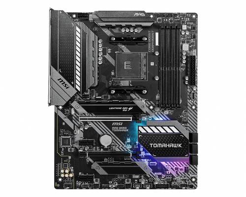 MSI MAG B550 Tomahawk Mainboard Sockel (PC) AMD AM4 Formfaktor (Details) ATX Mainboard-Chipsatz AMD� von MSI