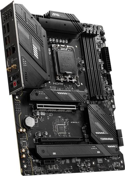 MSI MAG B760 TOMAHAWK WIFI DDR4 Motherboard Intel B760 LGA 1700 ATX (7D96-001R) von MSI