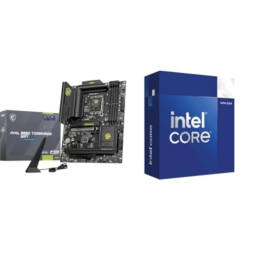 MSI MAG B860 Tomahawk WiFi + Intel® Core™ i5 Desktop-Prozessor 14400 10 Kerne von MSI