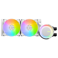 MSI MAG CORELIQUID E240 WHITE Computerkühlsystem Hauptplatine, Prozessor Flüssigkeitskühlung 12 cm Weiß MSI MAG CORELIQUID E240 WHITE Computerkühlsystem Hauptplatine, Prozessor Flüssigkeitskühlung 12 cm Weiß von MSI