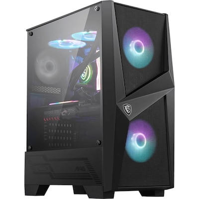 MSI MAG Forge 100R MIDI Tower Gaming Gehäuse, Echtglas Seitenfenster, ARGB MSI MAG Forge 100R MIDI Tower Gaming Gehäuse, Echtglas Seitenfenster, ARGB von MSI