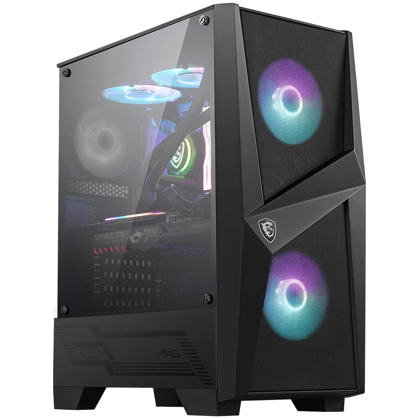 MSI MAG Forge 100R | PC-Gehäuse mit Glasfenster MSI MAG Forge 100R | PC-Gehäuse mit Glasfenster von MSI