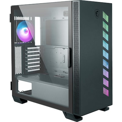 MSI MAG Vampiric 300R MIDI Tower Gaming Gehäuse TG Seitenfenster Midnight Green von MSI