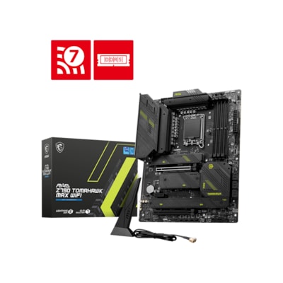 MSI MAG Z790 TOMAHAWK MAX WIFI ATX Mainboard Sockel 1700 HDMI/DP/WIFI/BT/USB-C von MSI