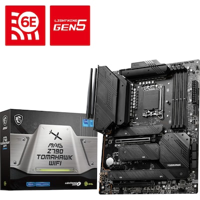 MSI MAG Z790 TOMAHAWK WIFI ATX Mainboard Sockel 1700 M.2/WIFI/BT/DP/HDMI/USB-C von MSI