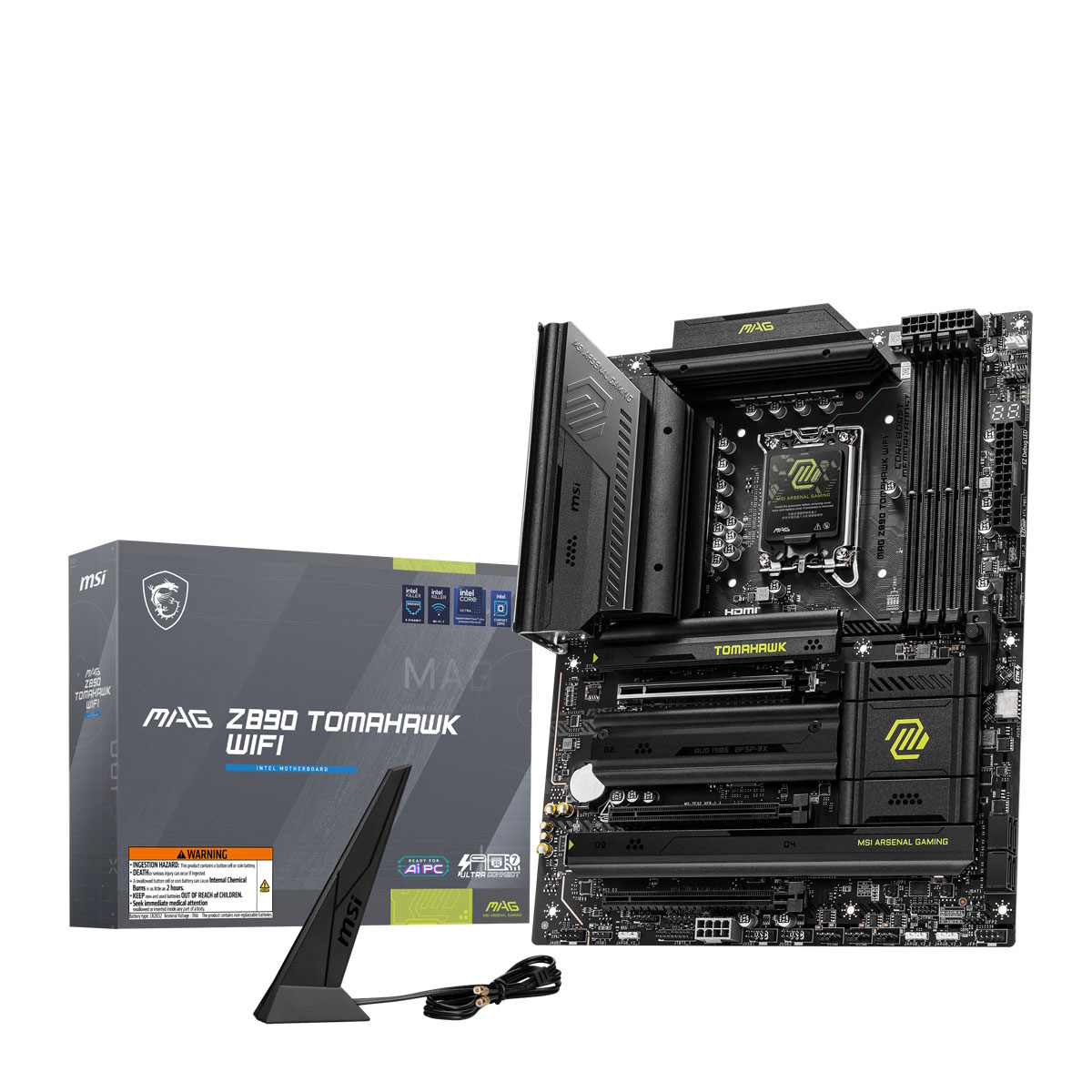 MSI MAG Z890 TOMAHAWK WIFI Mainboard MSI MAG Z890 TOMAHAWK WIFI Mainboard von MSI