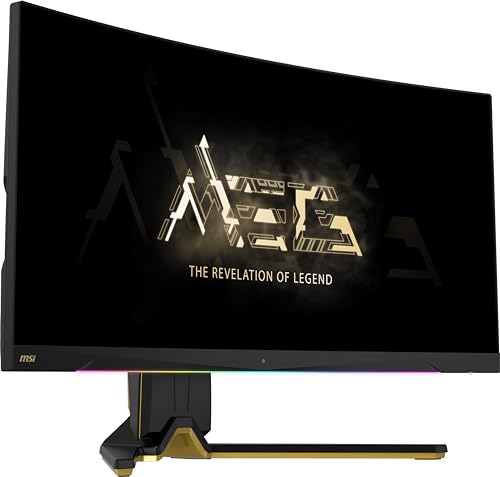 MSI MEG 342C QD-OLED 34 Zoll UWQHD Curved Gaming Monitor - 1800R, 3440 x 1440 Quantum Dot OLED Panel, 175Hz / 0.03ms, 99.3% DCI-P3, ΔE≤2, DisplayHDR True Black 400, KVM, DP 1.4a, HDMI 2.1, USB Type-C von MSI