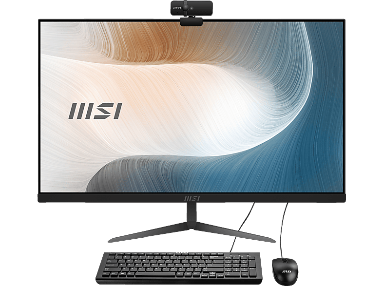 MSI MODERN AM271 11M-013AT I5-1135G7/8GB+512GB SSD, All-in-One PC, mit 27 Zoll Display, Intel® Core™ i5 i5-1135G7 Prozessor, 8 GB RAM, 512 Intel®, Iris® Xᵉ, schwarz Windows 10 Pro (64 Bit) von MSI