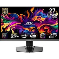 MSI MPG 272URXDE 67,3cm (26,5") 4K QD-OLED Gaming Monitor 16:9 HDMI/DP 2.1a/USB-C PD98W 240Hz 0,03ms von MSI