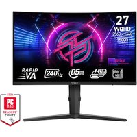 MSI MPG 275CQRXFDE 69cm (27") QHD VA Gaming Monitor Curved 16:9 HDMI/DP/USB-C PD98W 240Hz 0,5ms (GtG) von MSI