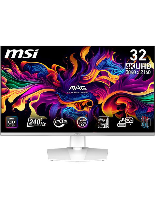 MSI MPG 321URXWDE QD-OLED 4K Ultra HD Gaming Display 80 cm (31.5") von MSI