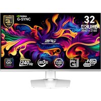 MSI MPG 321URXWDE QD-OLED 80cm (31,5") 4K Monitor 16:9 HDMI/DP/USB-C PD90W 240Hz von MSI