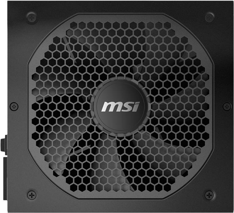 MSI MPG A650GF - Netzteil (intern) - ATX12V / EPS12V - 80 PLUS Gold - Wechselstrom 100-240 V - 650 Watt - aktive PFC von MSI