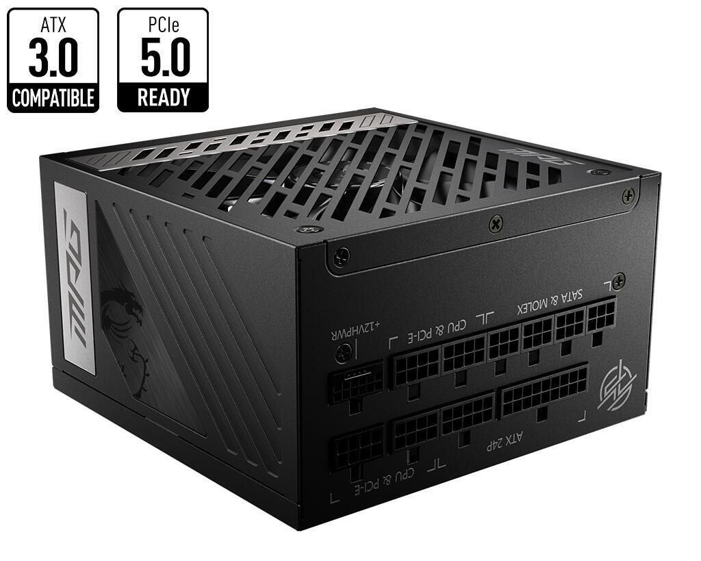 MSI MPG A850G PCIe5 PC-Netzteil MSI MPG A850G PCIe5 PC-Netzteil von MSI
