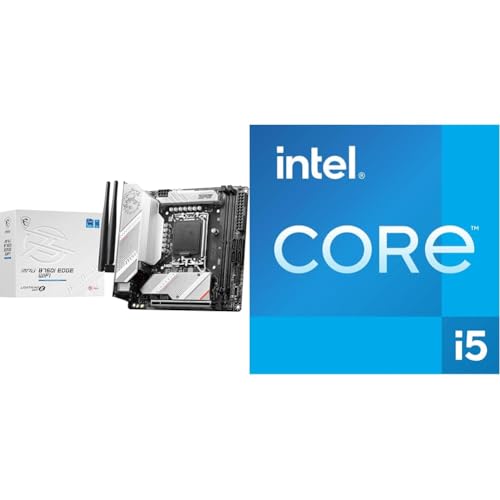 MSI MPG B760I Edge WiFi Mainboard + Intel® Core™ i5-14600K Desktop Processor 14 cores von MSI