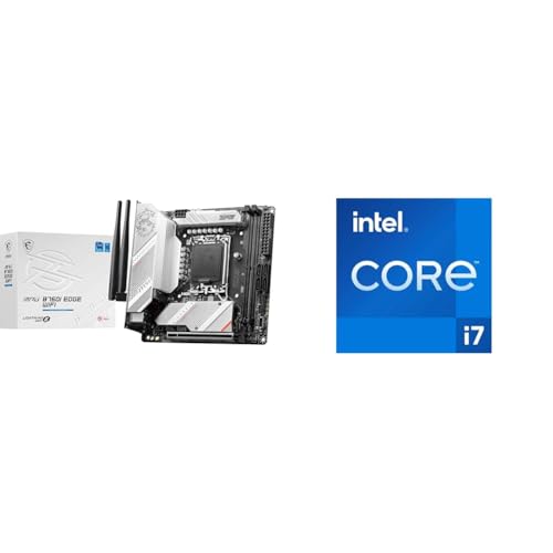 MSI MPG B760I Edge WiFi Mainboard + Intel® Core™ i7-14700KF Desktop Processor 20 cores von MSI