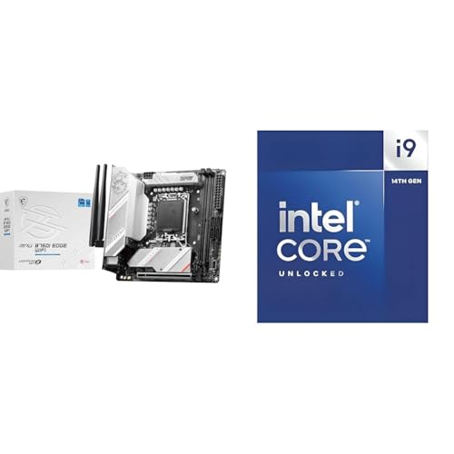 MSI MPG B760I Edge WiFi Mainboard + Intel® Core™ i9-14900K Desktop Processor 24 cores von MSI