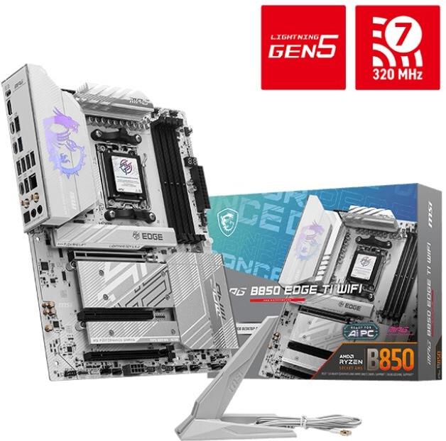 MSI MPG B850 EDGE TI WIFI AM5 MB (7E62-001R) von MSI