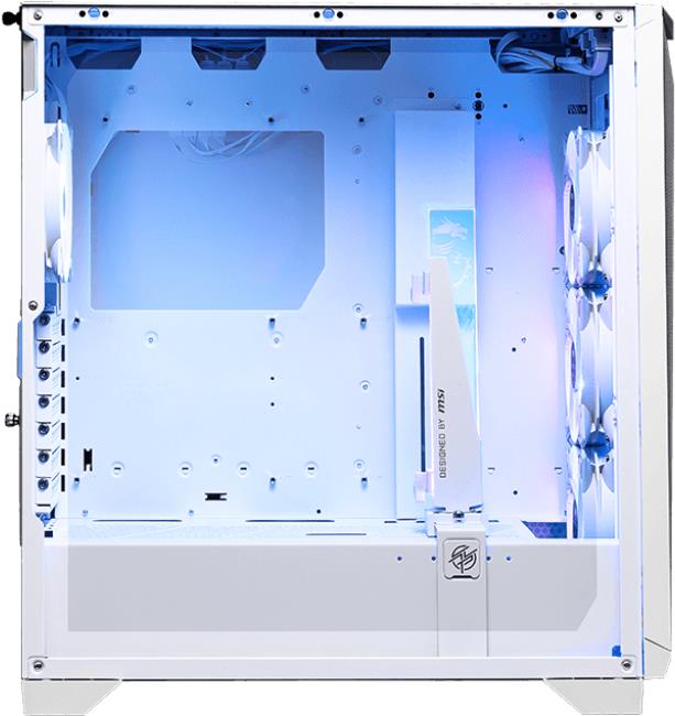 MSI MPG GUNGNIR 300R AIRFLOW WHITE Computer-Gehäuse Midi Tower Weiß (306-7G21W21-W57) von MSI