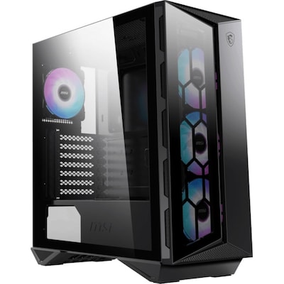 MSI MPG Gungnir 110R MIDI Tower Gaming Gehäuse, Echtglas Seitenfenster Schwarz MSI MPG Gungnir 110R MIDI Tower Gaming Gehäuse, Echtglas Seitenfenster Schwarz von MSI