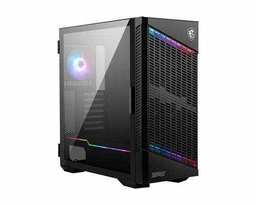 MSI MPG VELOX 100P AIRFLOW Midi-Tower PC-Gehäuse Schwarz von MSI