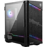 MSI MPG Velox 100P Airflow MIDI Tower RGB Gaming Gehäuse Tempered Glas von MSI